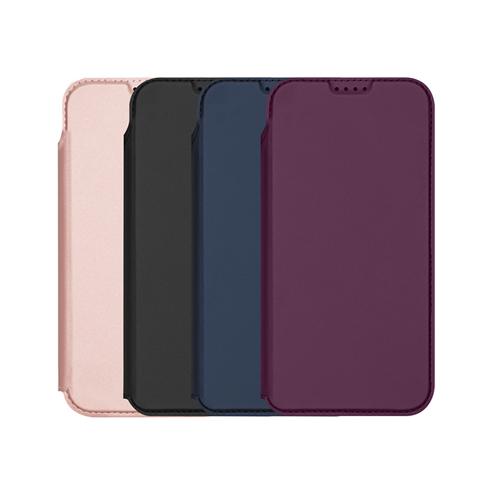 DUX DUCIS iPhone 18 Pro系列(共用17Pro系列) SKIN Pro 皮套 側翻皮套 (四色)