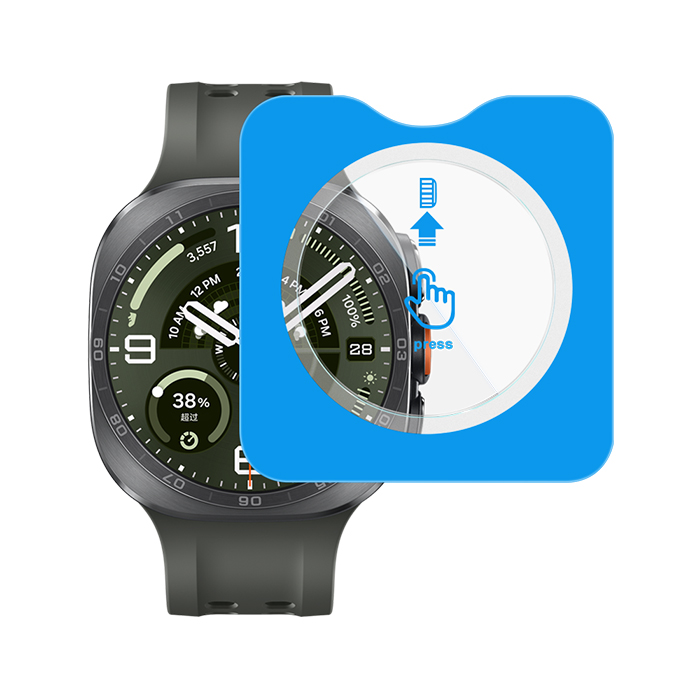 Imak SAMSUNG 三星 Watch Ultra 2 47mm 玻璃手錶膜(自帶定位版)