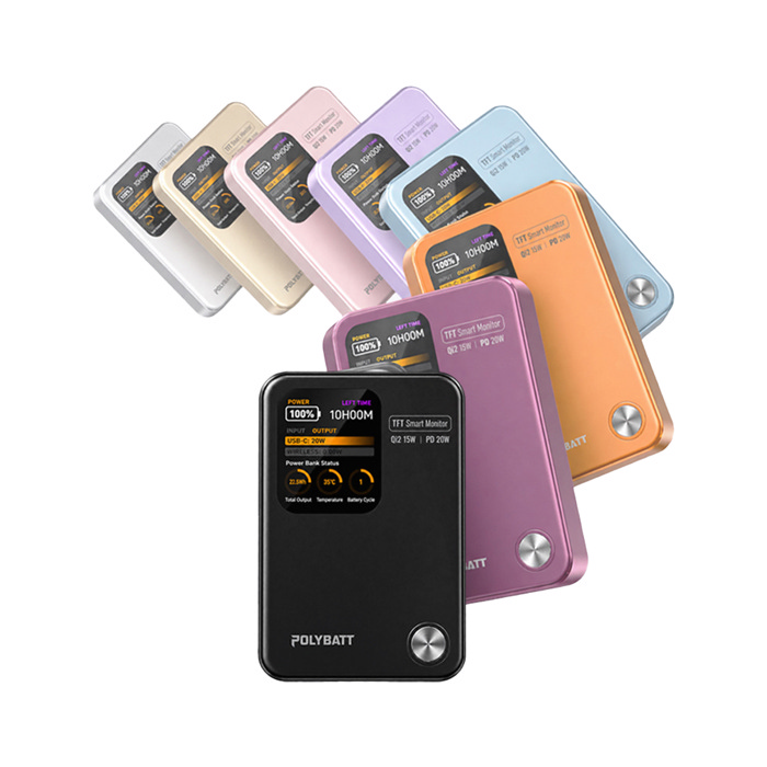POLYBATT PB11防爆固態電池-20W-AI智能溫控快充行動電源10000mAh CCC認證 規範38.5Wh