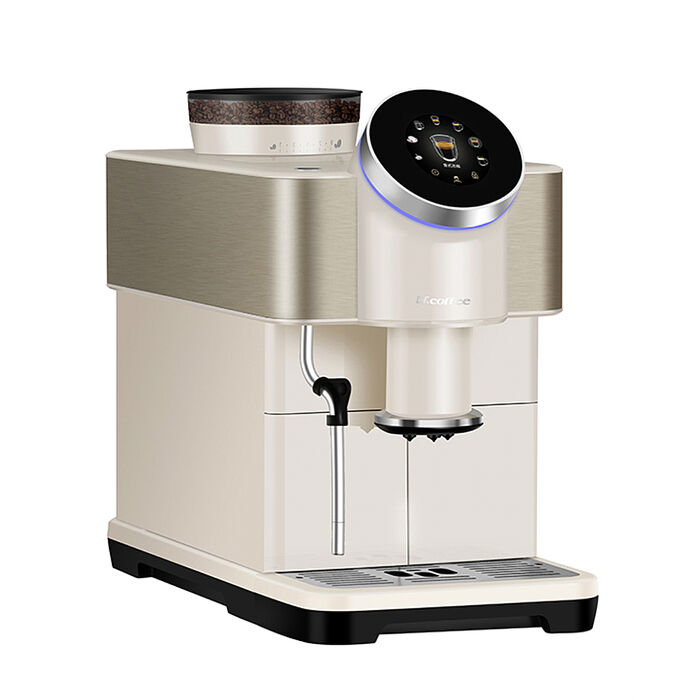 Dr. coffee 咖博士 H1 行家型全自動義式咖啡機(珍珠白)