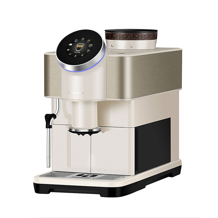 Dr. coffee 咖博士 H1 行家型全自動義式咖啡機(珍珠白)