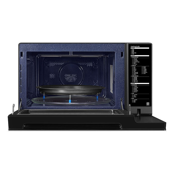 Samsung 三星 BESPOKE 設計品味系列 32L 智慧美型微波烤爐 (MC32B7378KE/TW)【 Wi-Fi 智慧連網】珍珠白