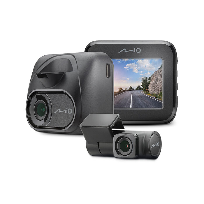 Mio MiVue C595WD 1080P SONY STARVIS 星光級感光元件 WIFI GPS 金電容 前後 雙鏡 行車記錄器 紀錄器_送32G+PNY耳機