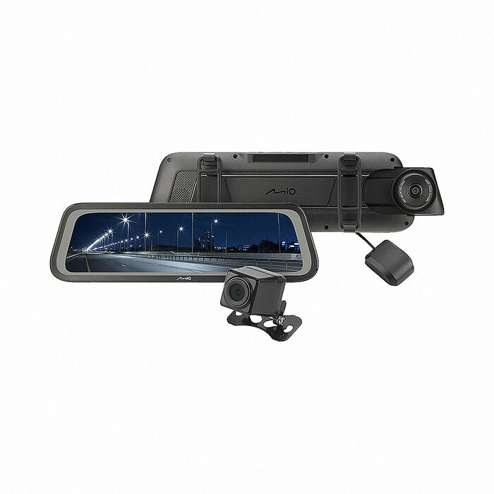 Mio MiVue D900 雙鏡Sony星光級 STARVIS 1080P  GPS 測速 全屏觸控式 電子後視鏡 行車記錄器 紀錄器