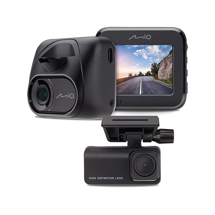 Mio MiVue C595WDs 1080P Sony STARVIS 星光級感光元件 WIFI GPS 金電容 前後雙鏡 行車記錄器 行車紀錄器