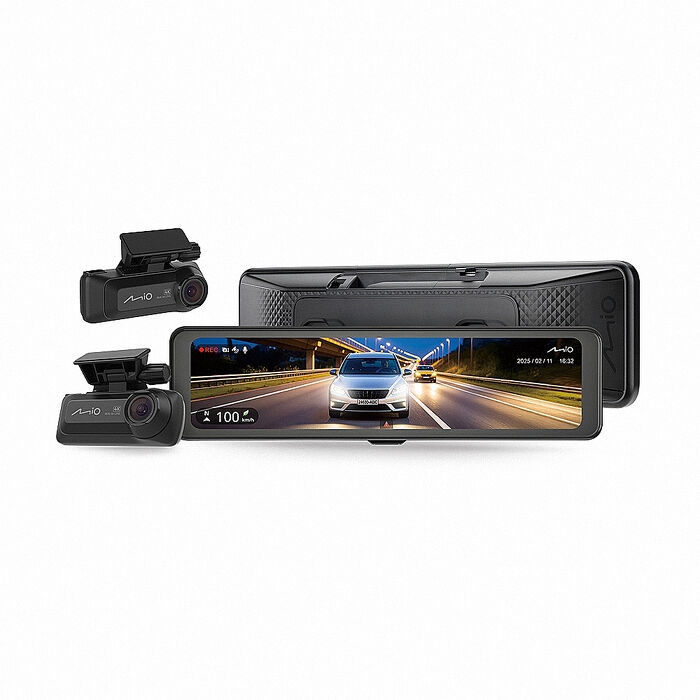 Mio MiVue R890WD 雙4K Sony STARVIS2 星光級感光元件 WIFI GPS 金電容 後視鏡前後雙鏡 行車記錄器 行車紀錄器