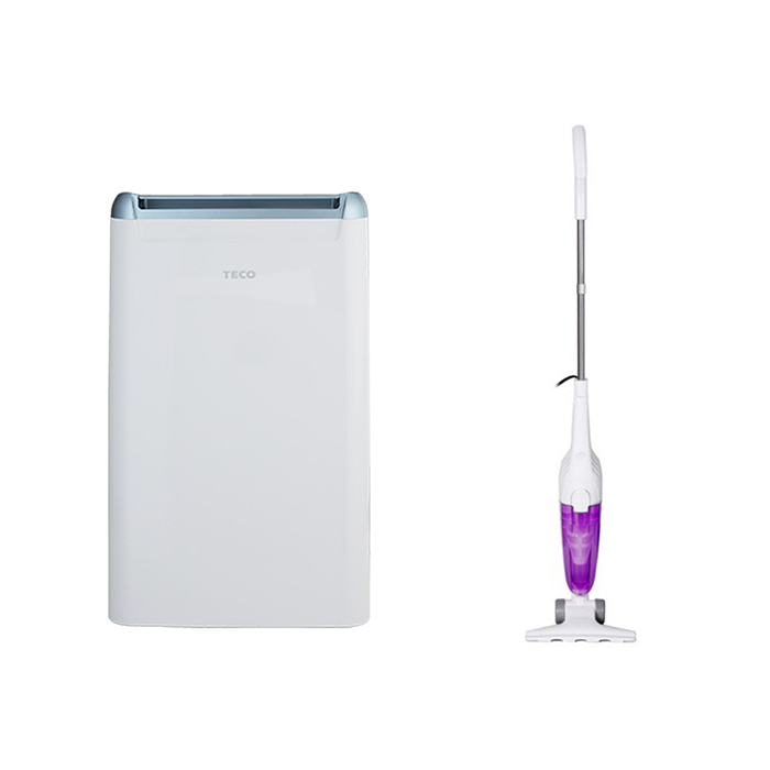 TECO東元 6L一級能效除濕機+東元直立式吸塵器(MD1225RW+XYFXJ0631)