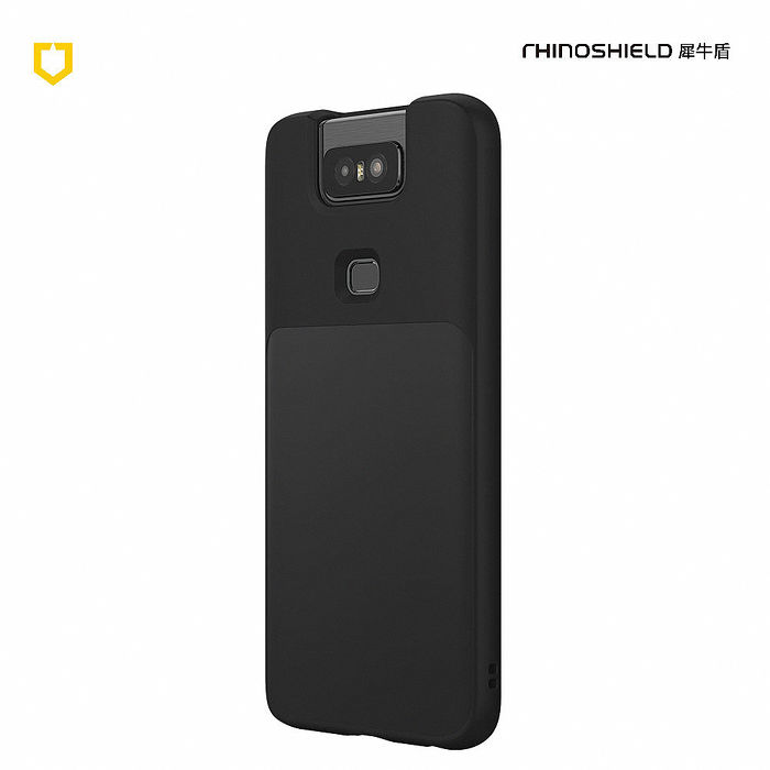Rhinoshield 犀牛盾asus Zenfone 6 Solidsuit 經典防摔背蓋手機保護殼 黑色 耳機 穿戴 手機配件 Myfone購物
