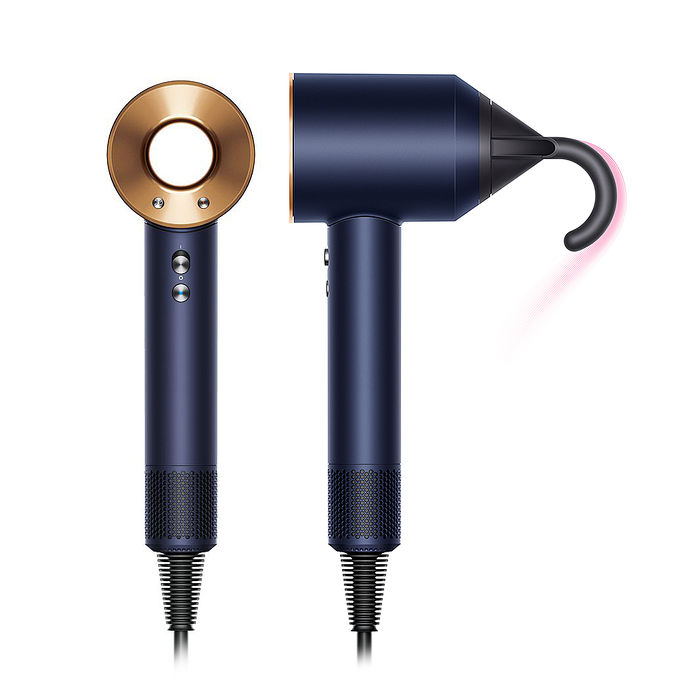 Dyson戴森 Supersonic 吹風機 HD08 普魯士藍 (贈光澤雙梳*2+收納架)