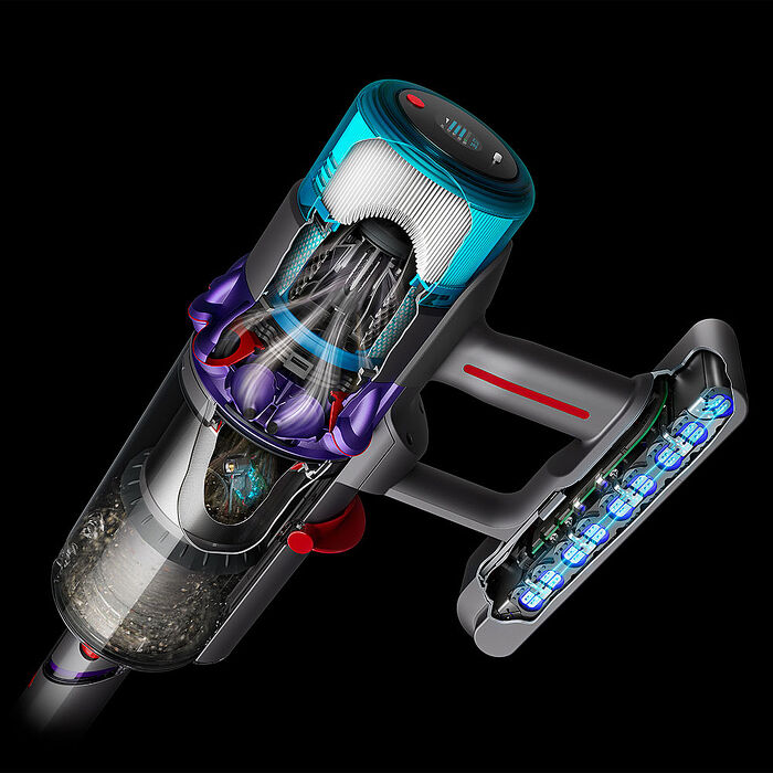 Dyson戴森 Gen5Detect Absolute SV23 新一代HEPA 最強勁智慧無線吸塵器【自動摺疊傘+收納架】
