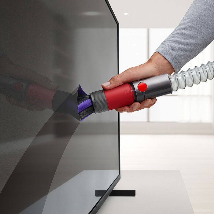 Dyson 戴森 V15 Fluffy SV47 智慧無線吸塵器 藍(贈收納架+地毯吸頭+高低處轉接頭+果汁機)