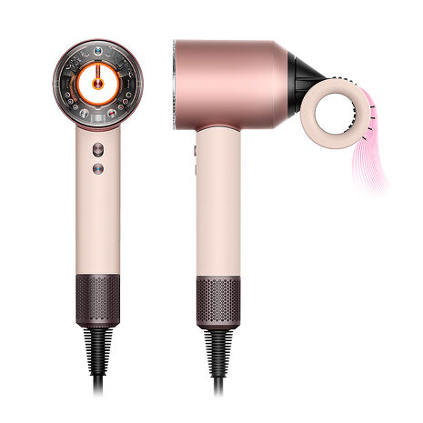 [VIP限定]Dyson戴森 Supersonic Nural HD16 吹風機 粉霧玫瑰 (隨貨贈收納架+雙梳組)