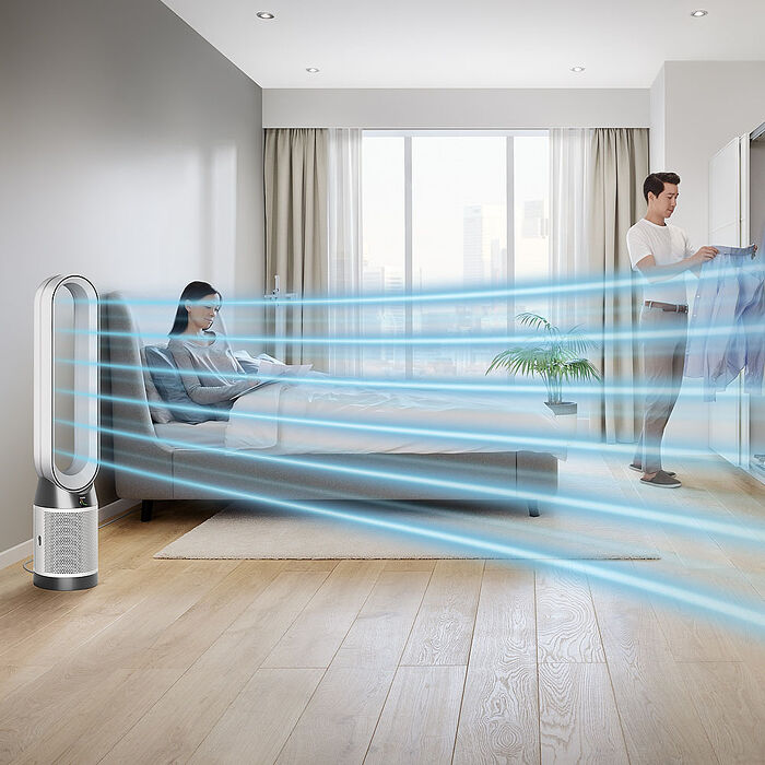 【新品上市】Dyson Purifier Cool 二合一涼風智能空氣清淨機 TP11 (白色) (贈光澤美梳組+專用濾網)
