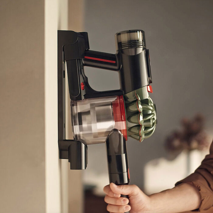 【雙主吸頭組(硬質地+地毯吸頭】Dyson戴森 Dyson V8 Cyclone SV55 無線吸塵器 (贈收納架+高處+二合一吸頭+光澤雙梳)