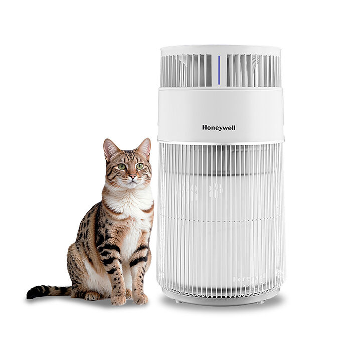 美國Honeywell 貓咪UVC殺菌抗敏空氣清淨機 HPA360WTW (適用8-17坪｜喵淨機)▼送前置靜電棉濾網10入