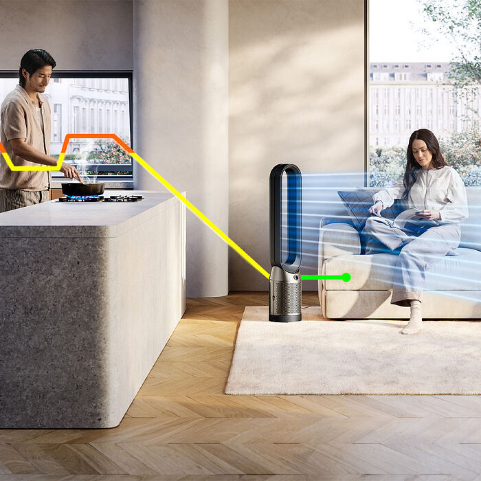 Dyson Purifier Cool 二合一涼風智能空氣清淨機 TP11 (黑色)