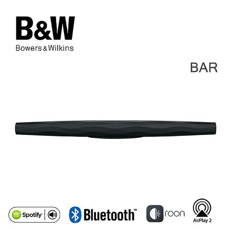 英國 B&W Bowers & Wilkins Formation Bar 無線Soundbar【公司貨】