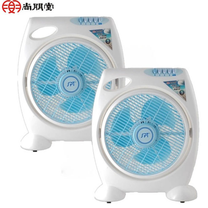 尚朋堂 10吋箱型電扇SF-1099-2入組