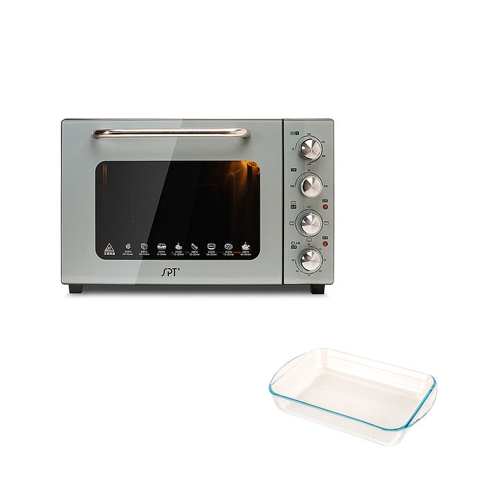 尚朋堂 32L雙層鏡面旋風氣炸烤箱SO-9632EC