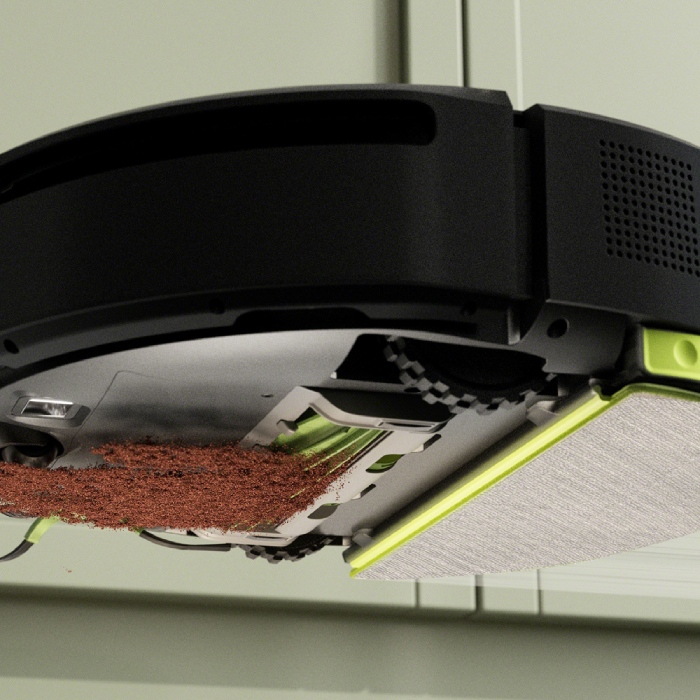 美國iRobot  Roomba 205 Combo 內建集塵壓縮掃拖機器人 極夜黑 總代理保固1+1年