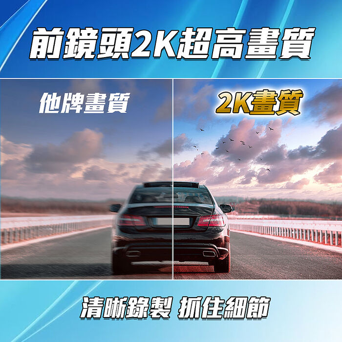 【路易視】GX8A 12吋 2K GPS 行車記錄器 流媒體 電子後視鏡 貨車用 贈64G記憶卡