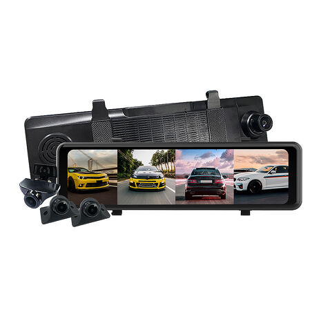 【任e行】VX6 1080P GPS測速 四鏡頭 電子後視鏡 行車記錄器 貨車用 贈64G記憶卡