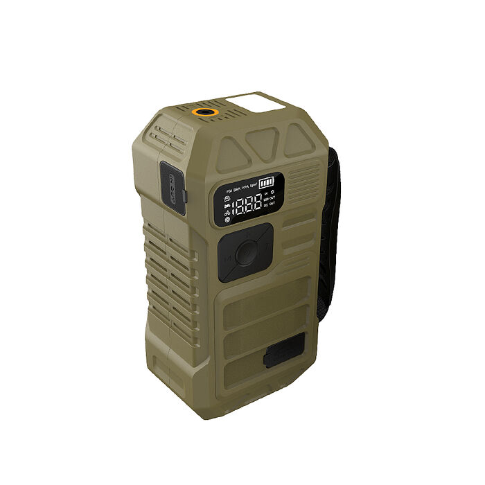 【任e行】PT-158 遊騎兵 16000mAh 多功能救車行動電源(汽油7.0L啟動/防反接智能電夾/三分鐘快速打氣/自動充停)
