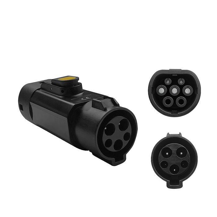 【綠行家】電動車慢充轉接頭 J1772 / Type2 美規轉歐規(歐規轉美規) AC轉接頭 旅充 充電樁