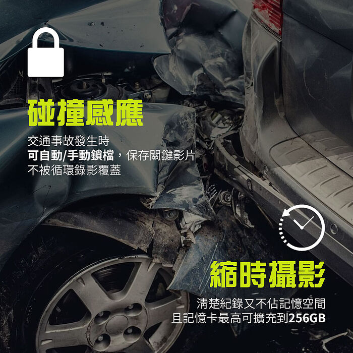 【任e行】VX1 GPS 4K+2K高畫質 電子後視鏡 行車記錄器 TS碼流 貨車專用 贈64G記憶卡