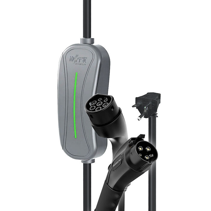 【綠行家】LTA06 便攜式電動車充電器 16A/3.5kW 旅充 充電樁(美規J1772/歐規TYPE2)
