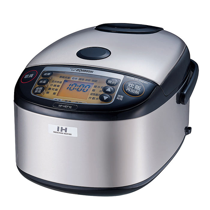 ZOJIRUSHI 象印 10人份IH豪熱沸騰微電腦電子鍋(NP-HEF18)