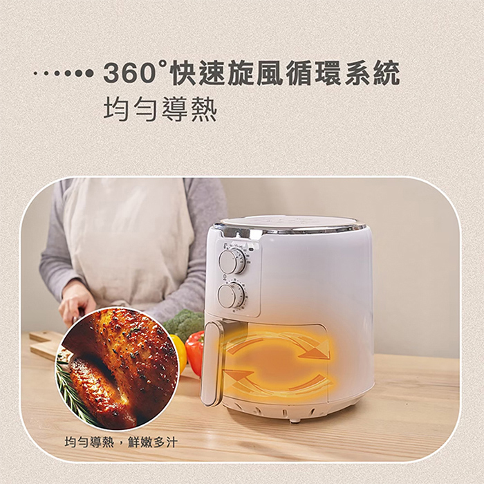 Kolin 歌林 4.2L健康油切旋風氣炸鍋(KNJP-MN421C)