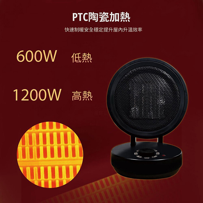 LAPOLO 藍普諾 小鋼炮陶瓷電暖器(SK-T796)