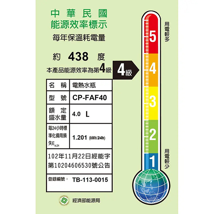 【ZOJIRUSHI 象印】4.0L微電腦電動熱水瓶(CP-FAF40)
