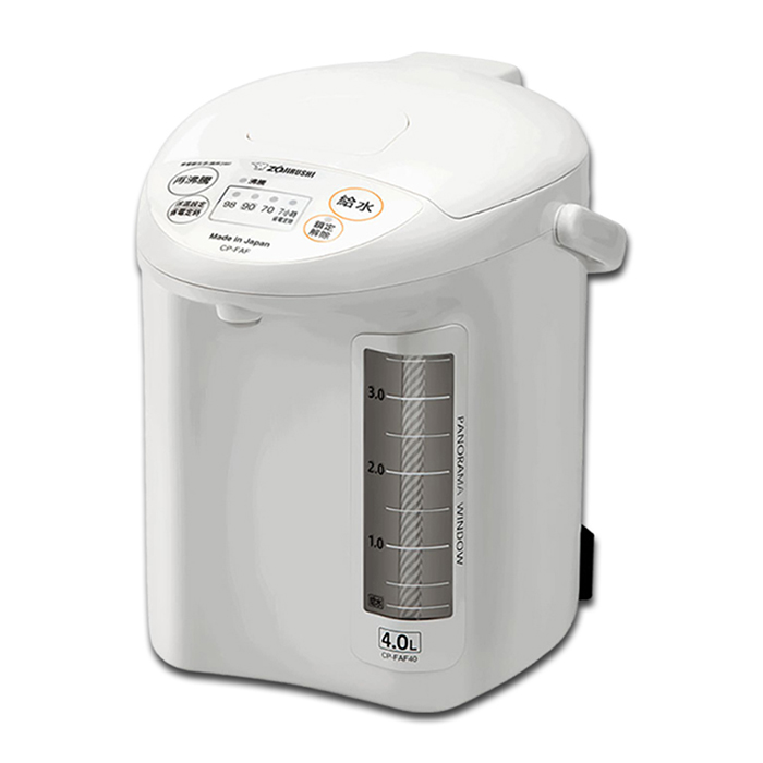【ZOJIRUSHI 象印】4.0L微電腦電動熱水瓶(CP-FAF40)