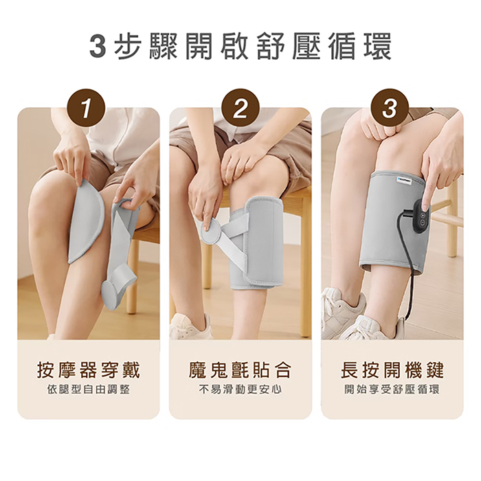 【BLAUPUNKT 德國藍寶】氣壓式腿部舒壓按摩器(BPB-M27LU)