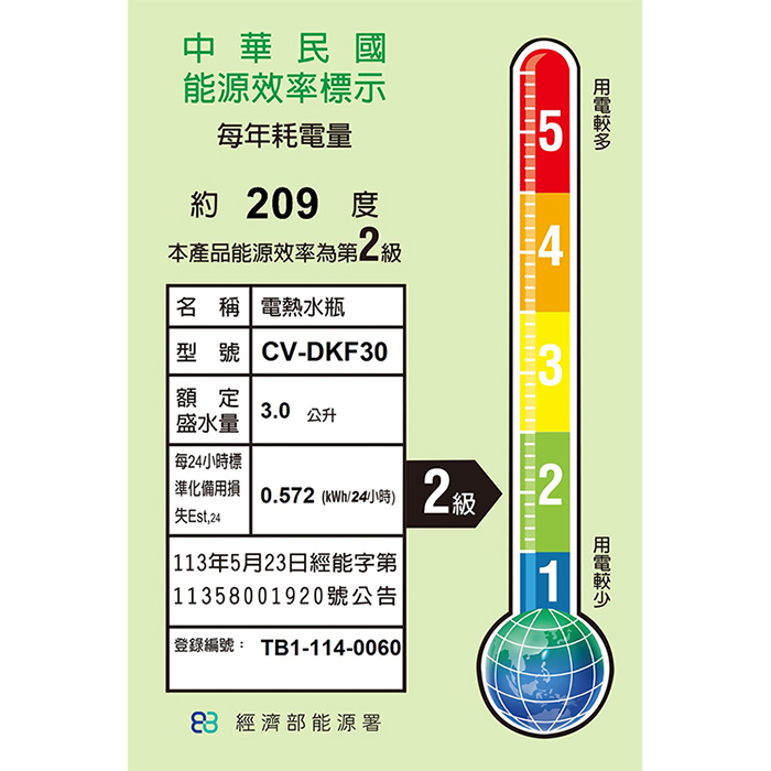 ZOJIRUSHI 象印 3公升SUPERVE真空保溫熱水瓶 CV-DKF30