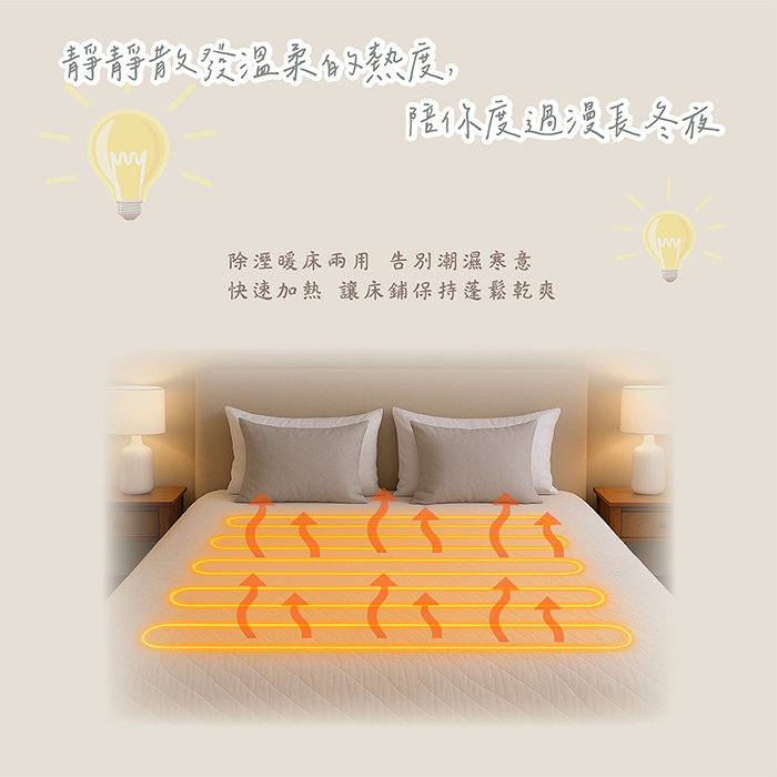 【Yamashita 山下】微電腦溫控雙人電熱毯/法蘭絨(YS-9628E)