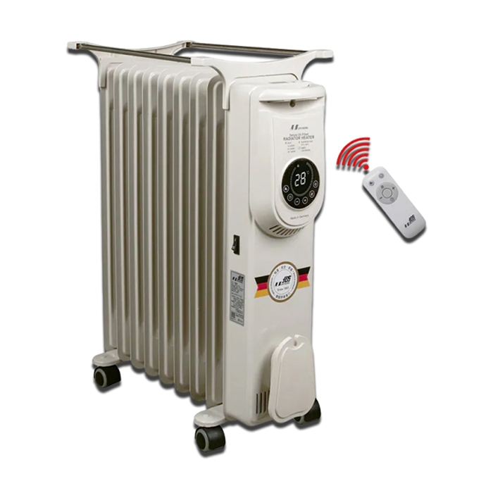 【NORTHERN 北方】9葉片電子式恆溫遙控電暖爐(NRD-1509)