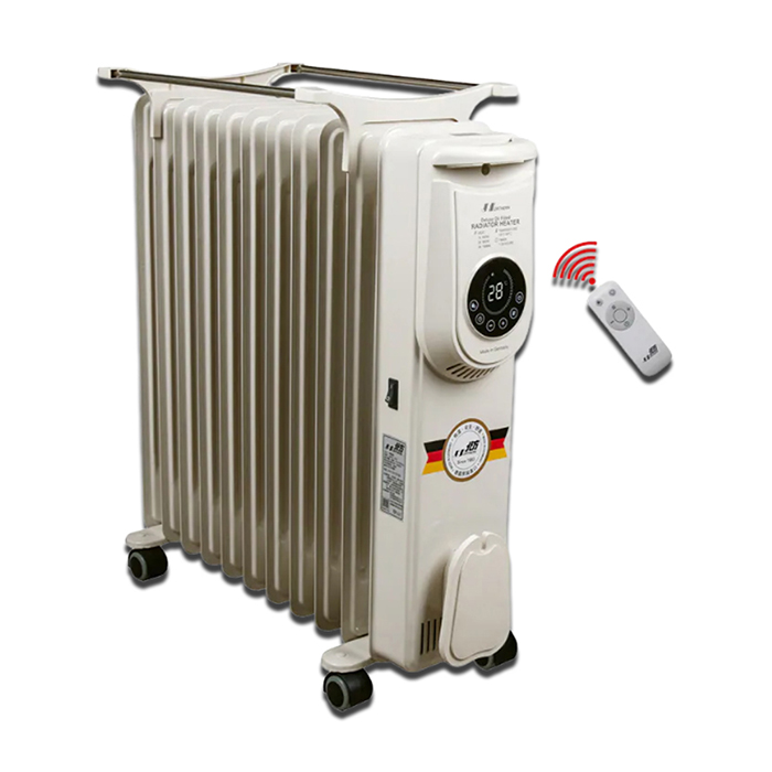 【NORTHERN 北方】11葉片電子式恆溫遙控電暖爐(NRD-1511)