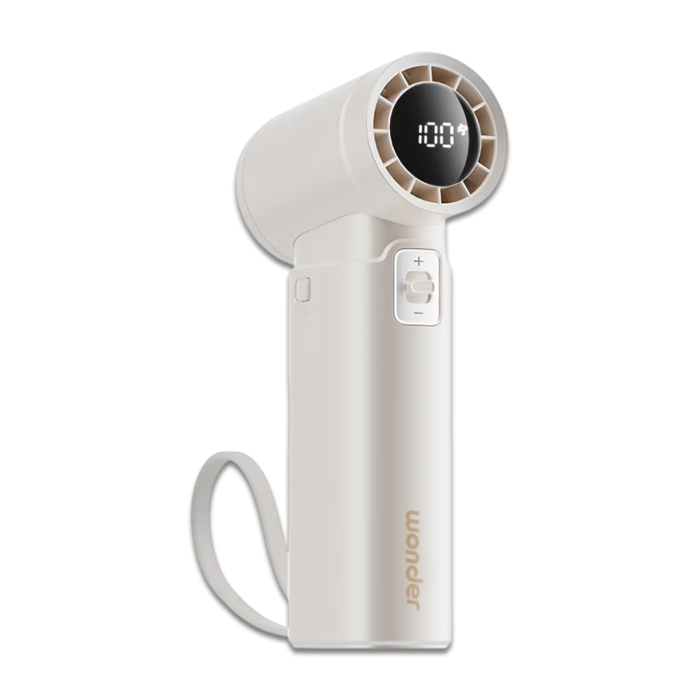 【WONDER 旺德】手持高速風扇行動電源(WH-FU35P)