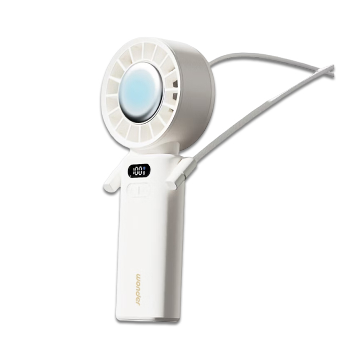 【WONDER 旺德】冰敷手持摺疊高速風扇(WH-FU33)