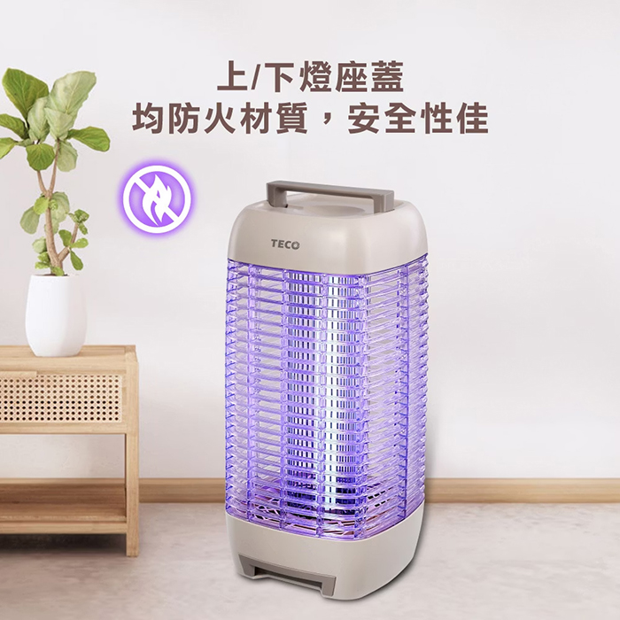 TECO 東元 電擊式10W捕蚊燈(XYFYK107)