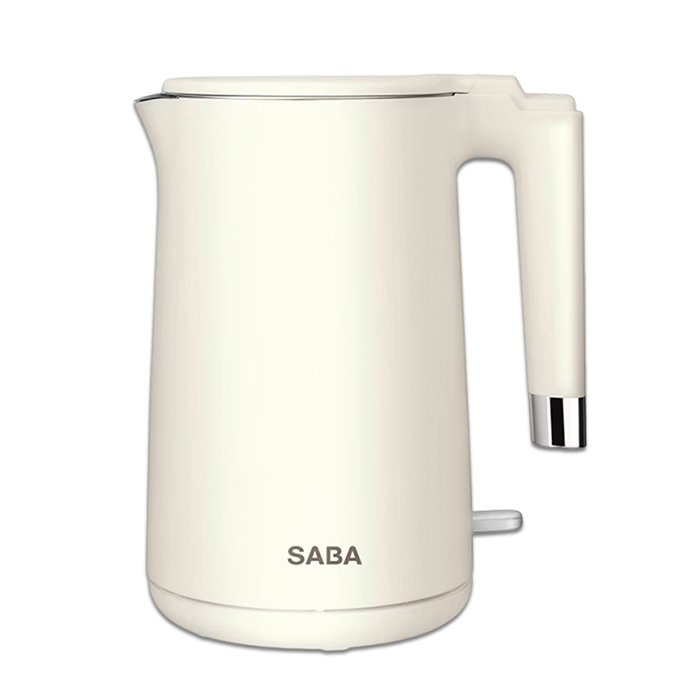 【德國 SABA】1.7L雙層防燙不鏽鋼快煮壺(SA-HK43)
