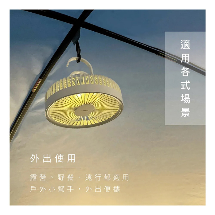KINYO 無線遙控LED吊扇(UF-7065)