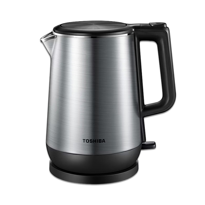 【TOSHIBA 東芝】1.7L雙層不鏽鋼快煮壺(KT-17DRNTW)