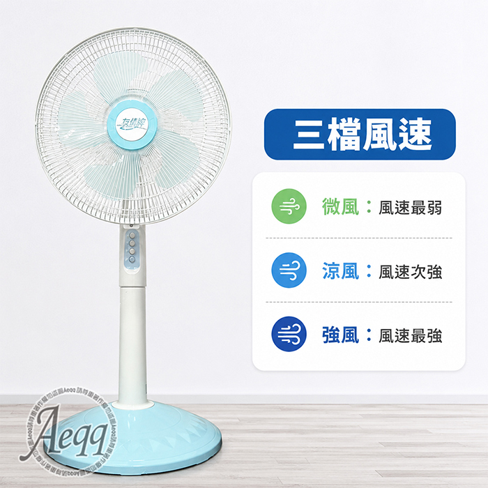 【友情牌】14吋機械式立扇(KA-1477)
