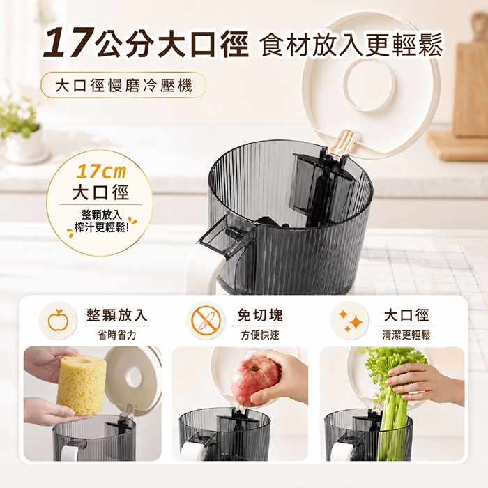 TECO 東元 冷壓蔬果慢磨機(XYFXF1702)