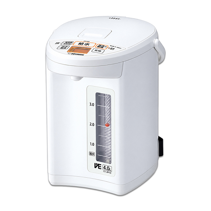 【ZOJIRUSHI 象印】4L微電腦VE超真空保溫省電熱水瓶(CV-JBF40)