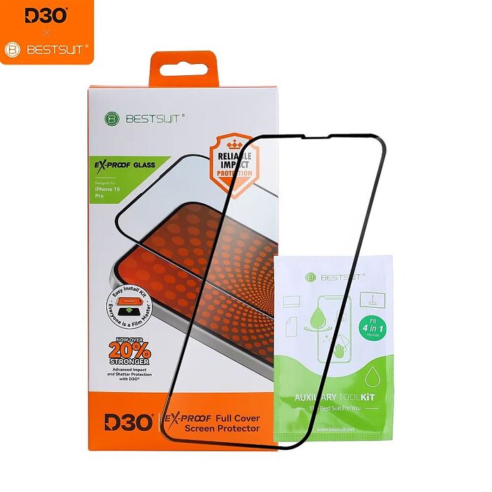 預購【BESTSUIT】D3O 防衝擊亮面保護貼 iPhone 17 系列